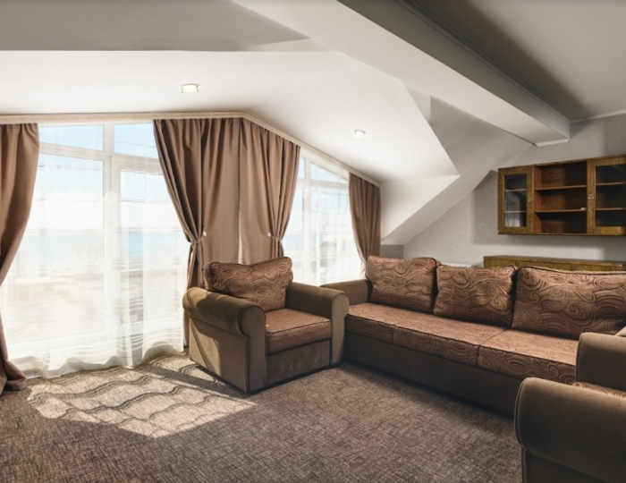 Апартаменты у моря 2-уровневые 2-местные - Санаторий «Полтава-Крым» Саки