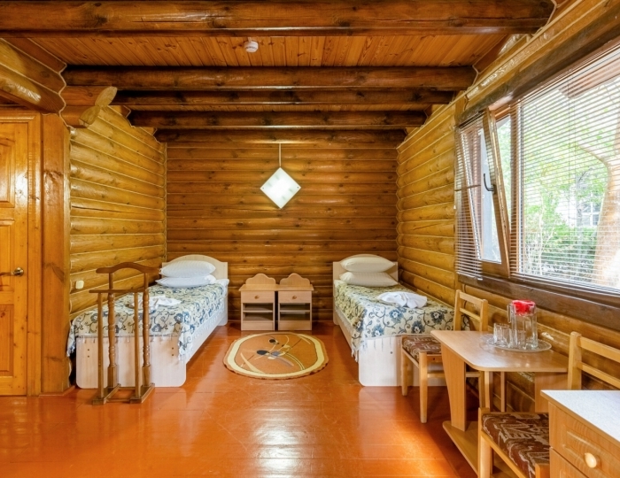 Деревянный сруб - Санаторий «Полтава-Крым» Саки