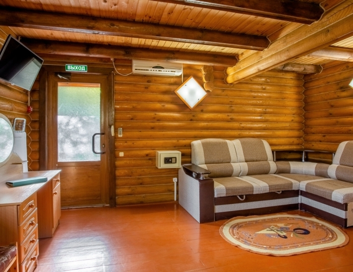 Деревянный сруб - Санаторий «Полтава-Крым» Саки